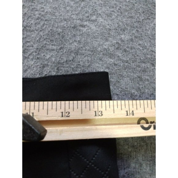 Banana Republic Pants Womens Sz 0 P Petite Black Nylon Faux Leather Leggings - Picture 6 of 12